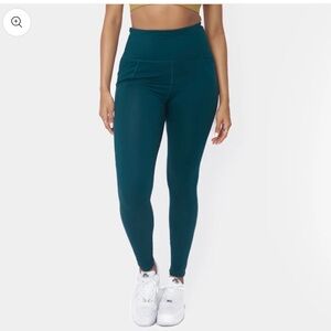 Senita leggings! Size medium in green/blue color!